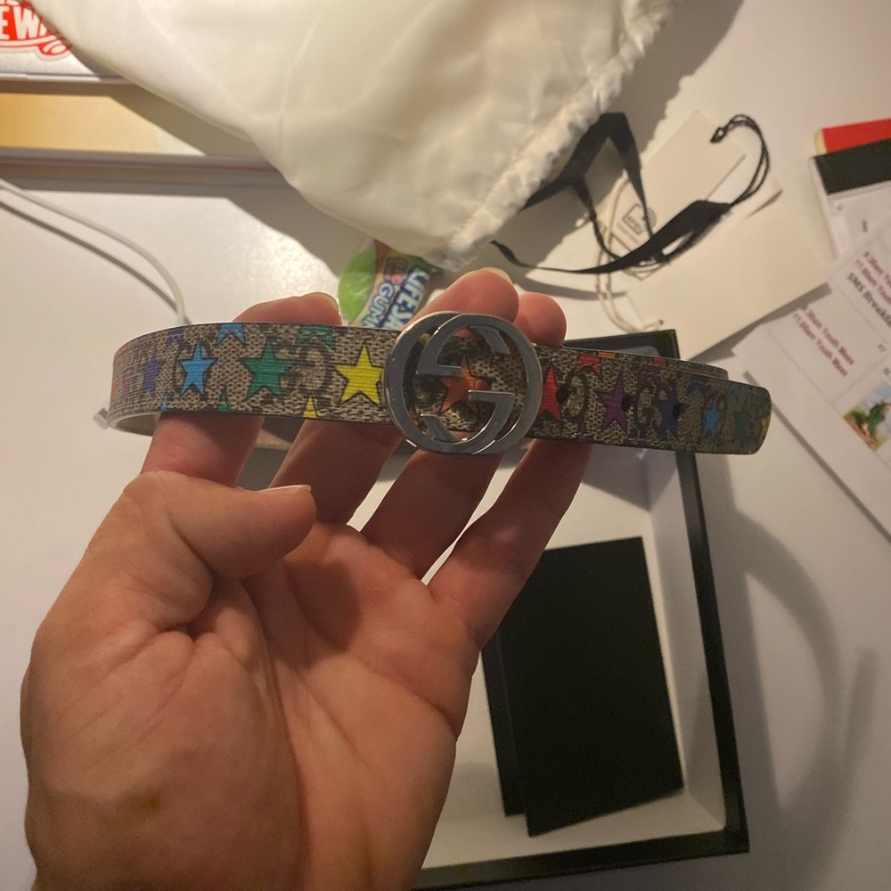 Gucci kids belt slightly worn price is negotiable